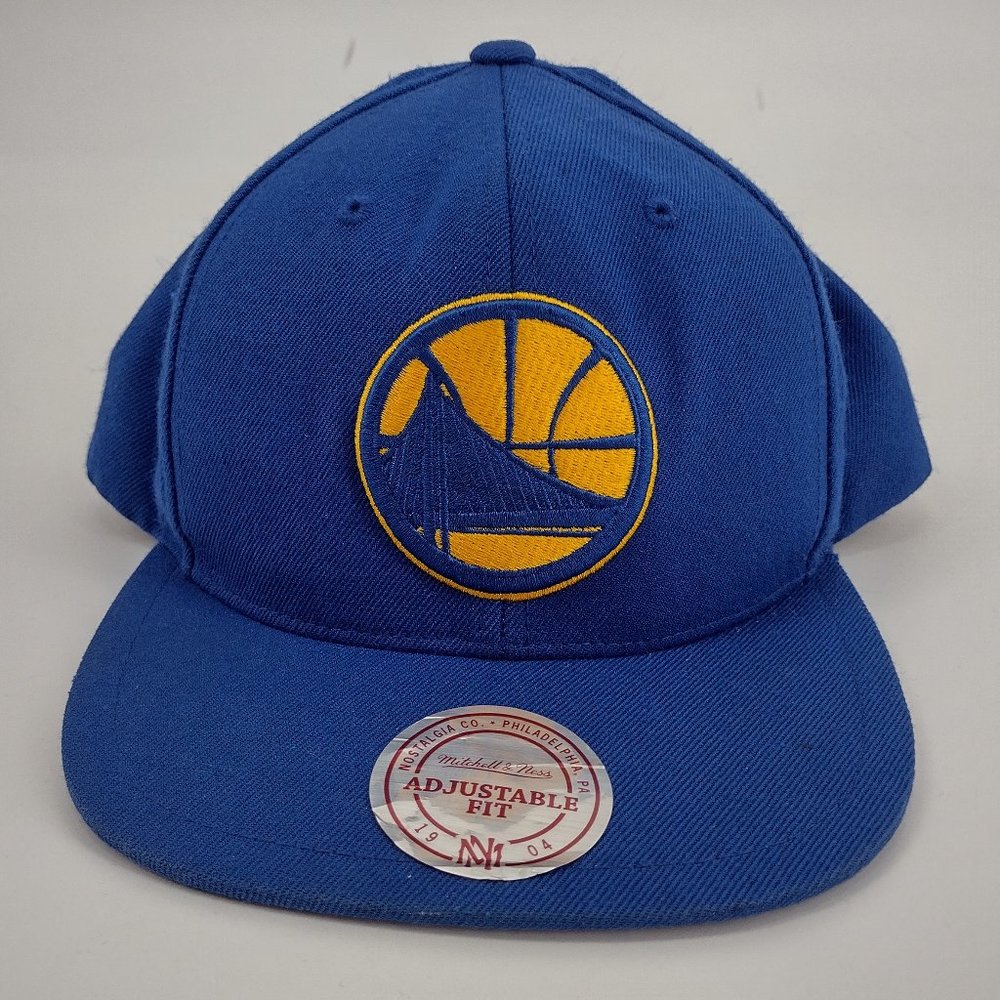 Mitchell & Ness Golden State Warriors Embroidered Under Bill Snapback Hat